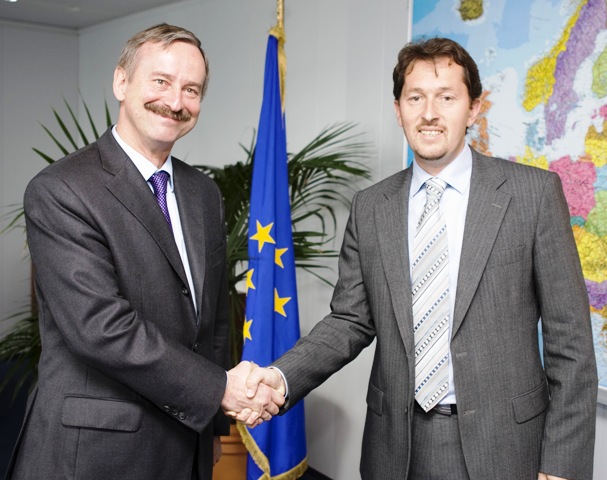 Minister dr. Virant na Evropski komisiji v Bruslju