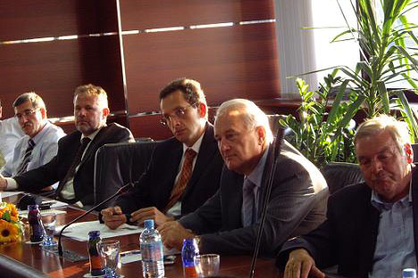 Minister Turk na posvetu z gospodarstveniki Slovenske Istre o razvoju